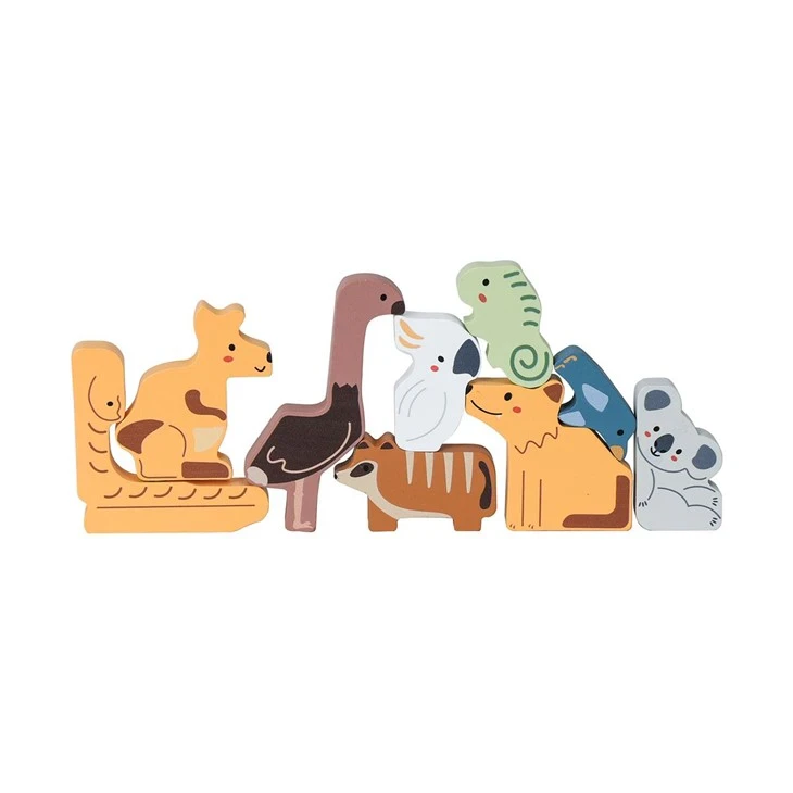 Wooden Animal Blocks Toy high quality