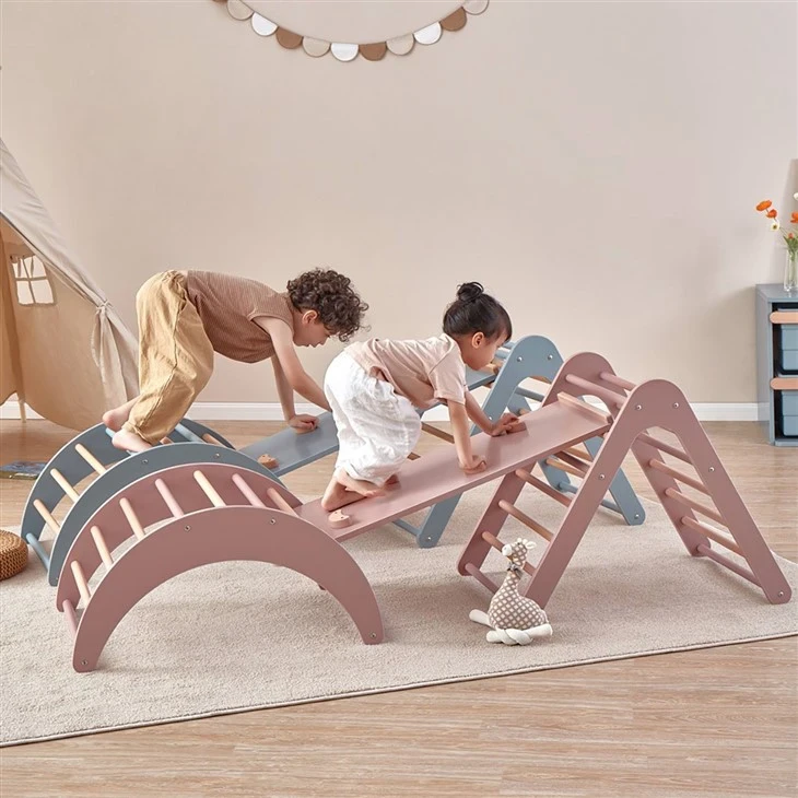 3 Piece Climbing Frame For Kids