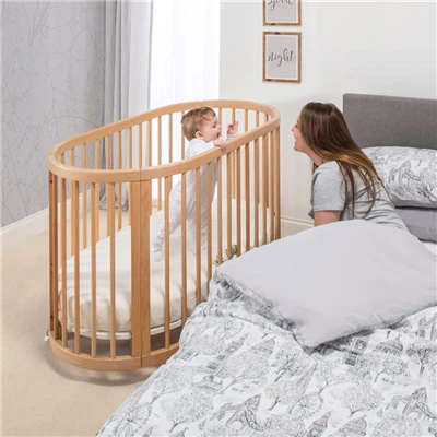 Oval Baby Crib