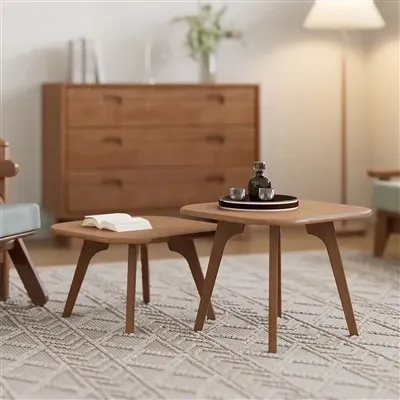 Small Walnut Coffee Table