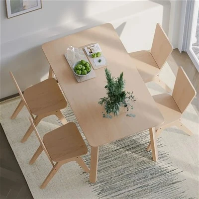 Solid Beech Wood Table