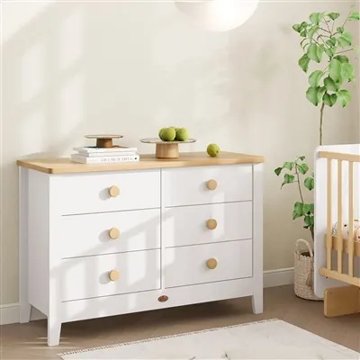 White Dresser and Nightstand