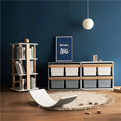 Wooden Nursery Storage Cabinet