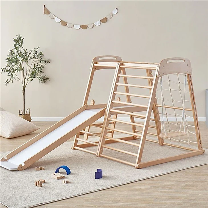 Wooden Climbing Gym